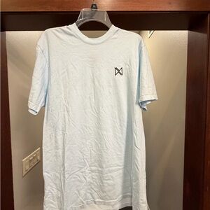 Men's Sky Blue Short Sleeve Tee